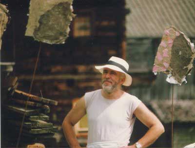 ich als Künstler auf Briggl